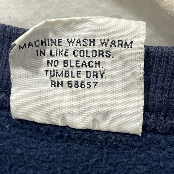 Vintage The Cotton Exchange Kettering Stitched Crew Neck Sweatshirt Size XL - Picture 3 of 4